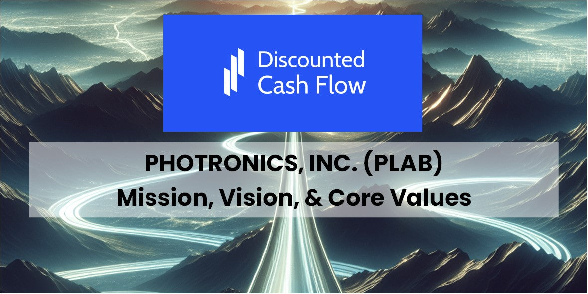 Mission Statement, Vision, & Core Values (2026) of Photronics, Inc. (PLAB)