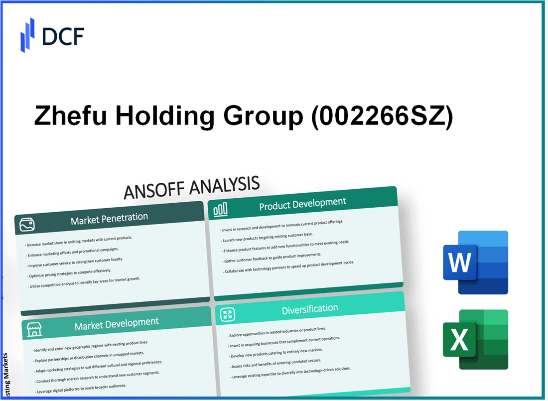 Zhefu Holding Group Co., Ltd. (002266.SZ): Ansoff Matrix