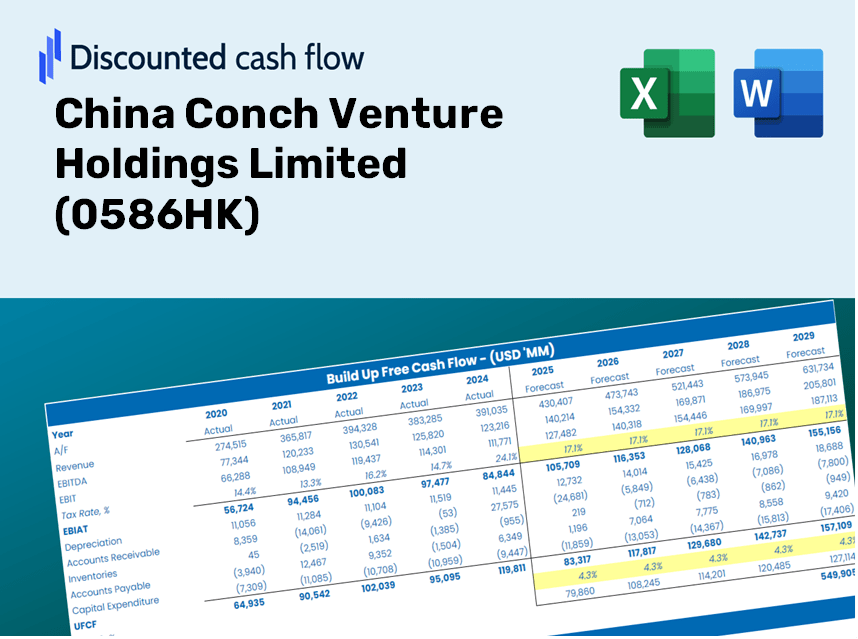 China Conch Venture Holdings Limited (0586HK) DCF Valuation