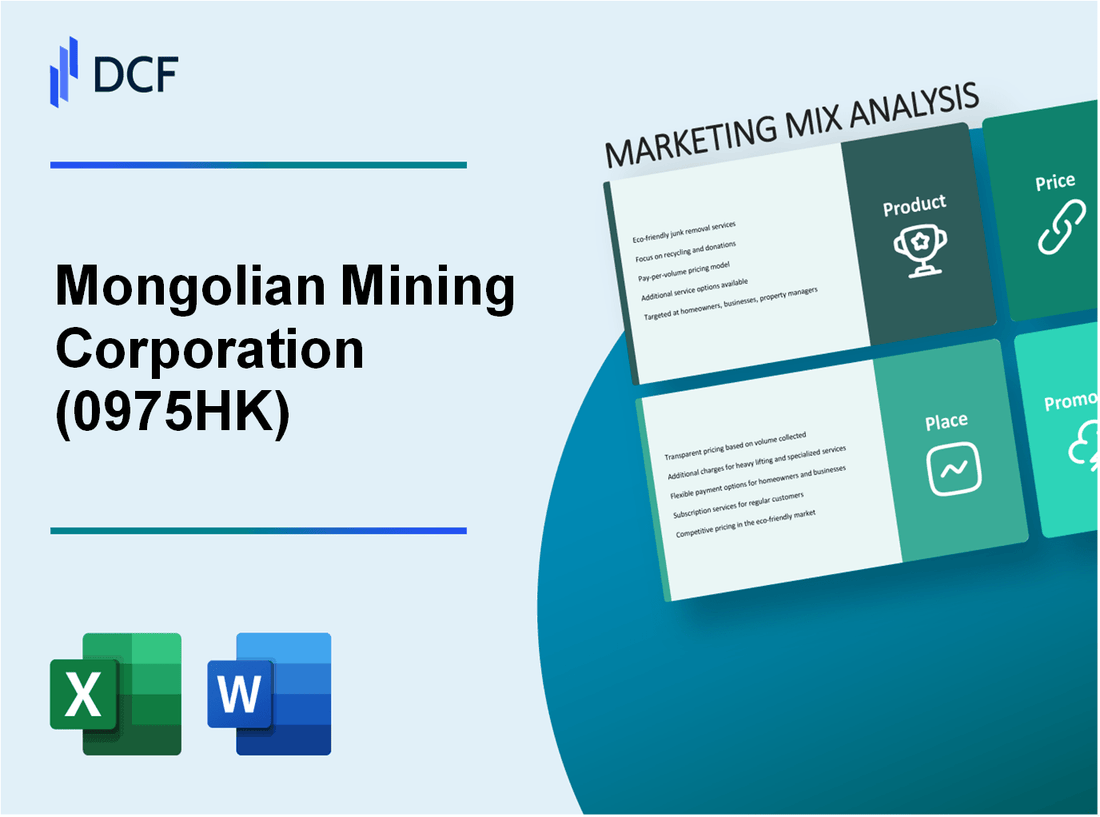Mongolian Mining Corporation (0975.HK): Marketing Mix Analysis