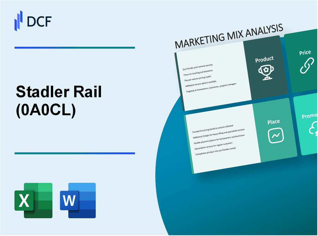 Stadler Rail AG (0A0C.L): Marketing Mix Analysis