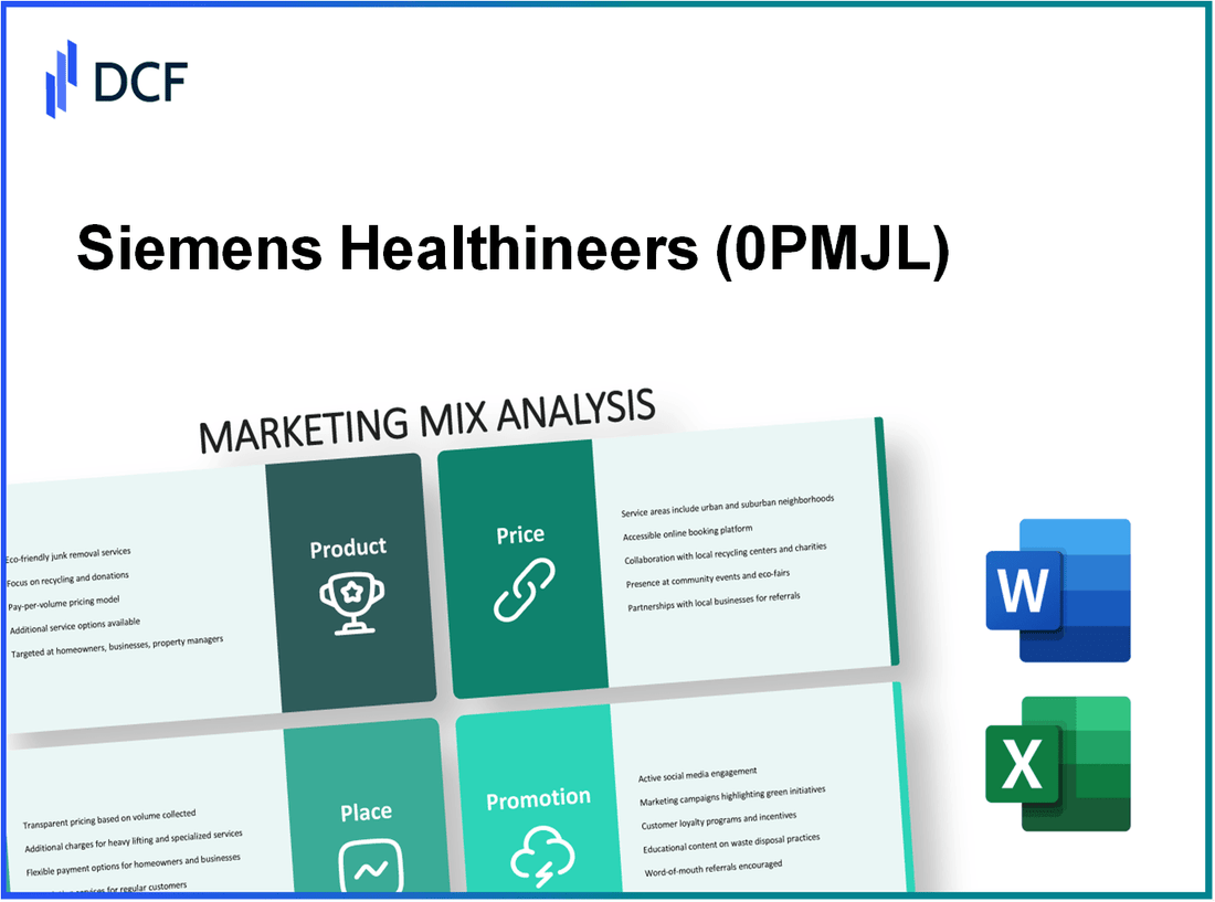Siemens Healthineers AG (0PMJ.L): Marketing Mix Analysis