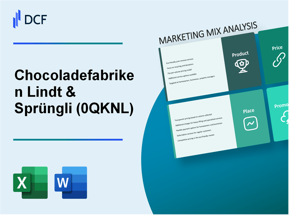 Chocoladefabriken Lindt & Sprüngli AG (0QKN.L): Marketing Mix Analysis
