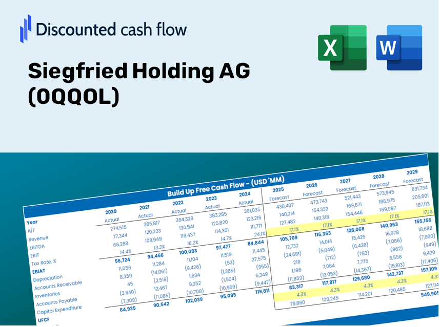 Siegfried Holding AG (0QQOL) DCF Valuation