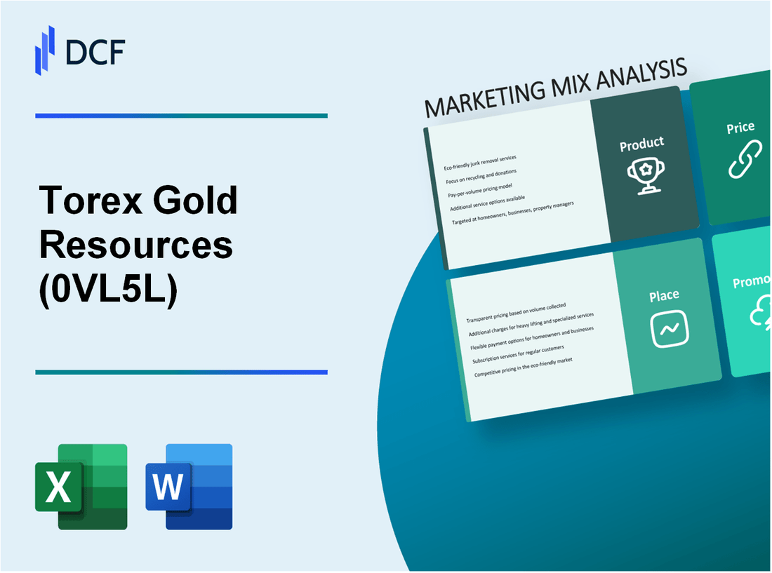 Torex Gold Resources Inc. (0VL5.L): Marketing Mix Analysis