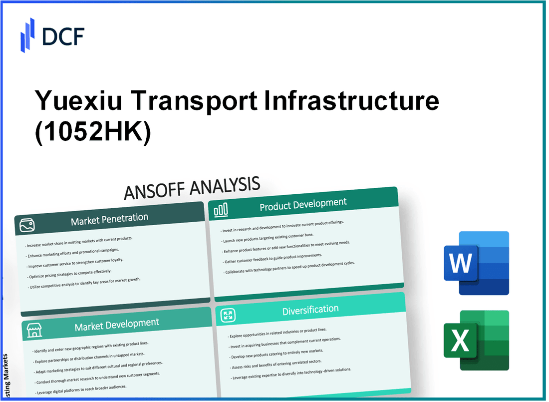 Yuexiu Transport Infrastructure Limited (1052.HK): Ansoff Matrix