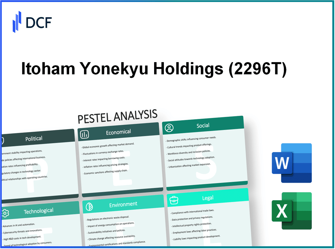 Itoham Yonekyu Holdings Inc. (2296.T): PESTEL Analysis