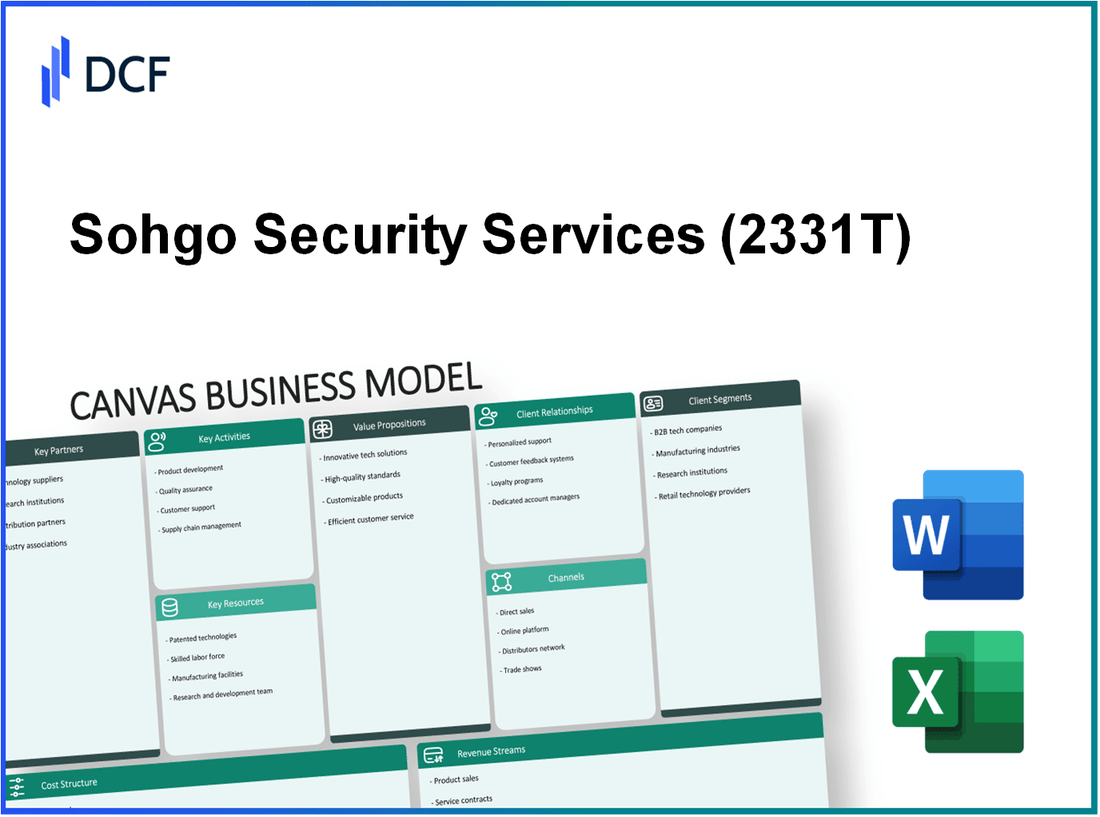 Sohgo Security Services Co.,Ltd. (2331.T): Canvas Business Model
