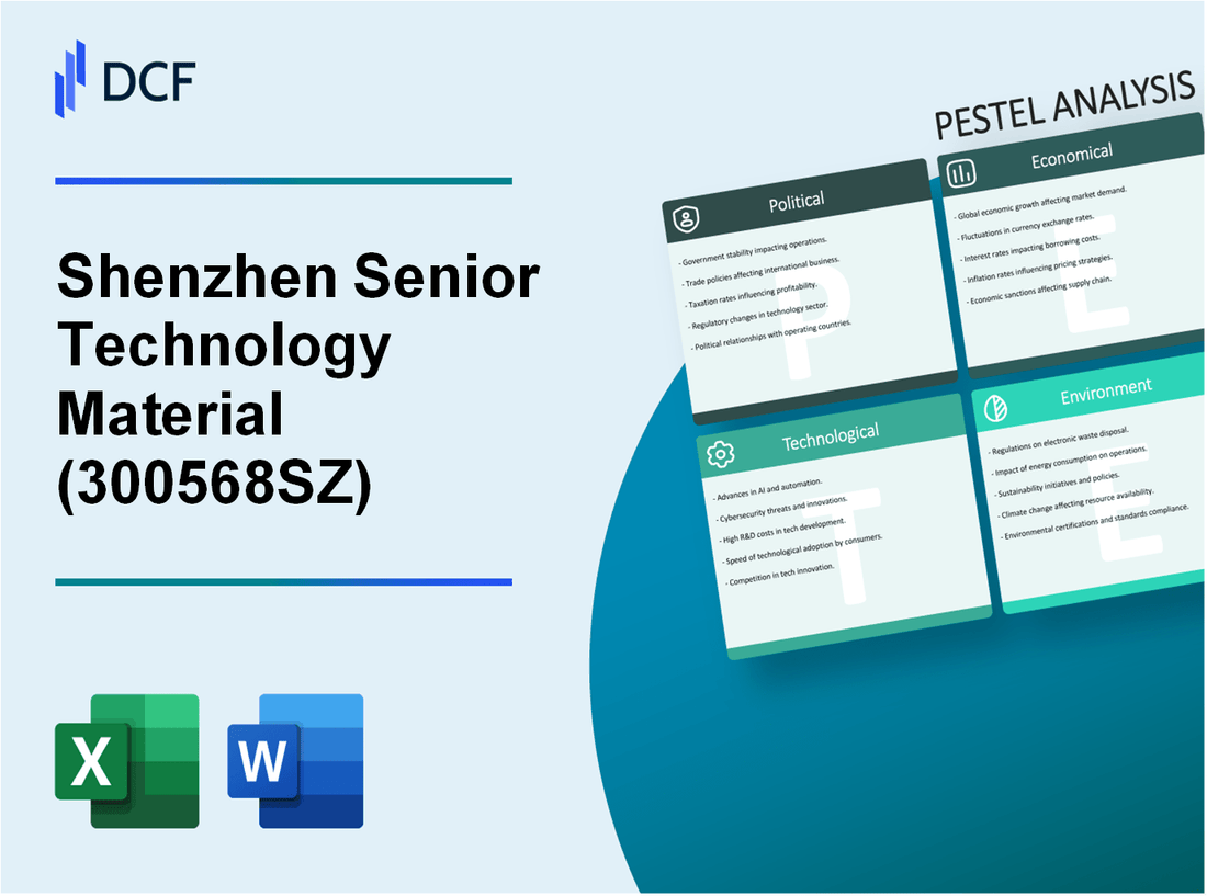 Shenzhen Senior Technology Material Co., LTD (300568.SZ): PESTEL Analysis