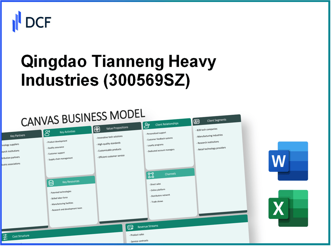 Qingdao Tianneng Heavy Industries Co.,Ltd (300569.SZ): Canvas Business Model