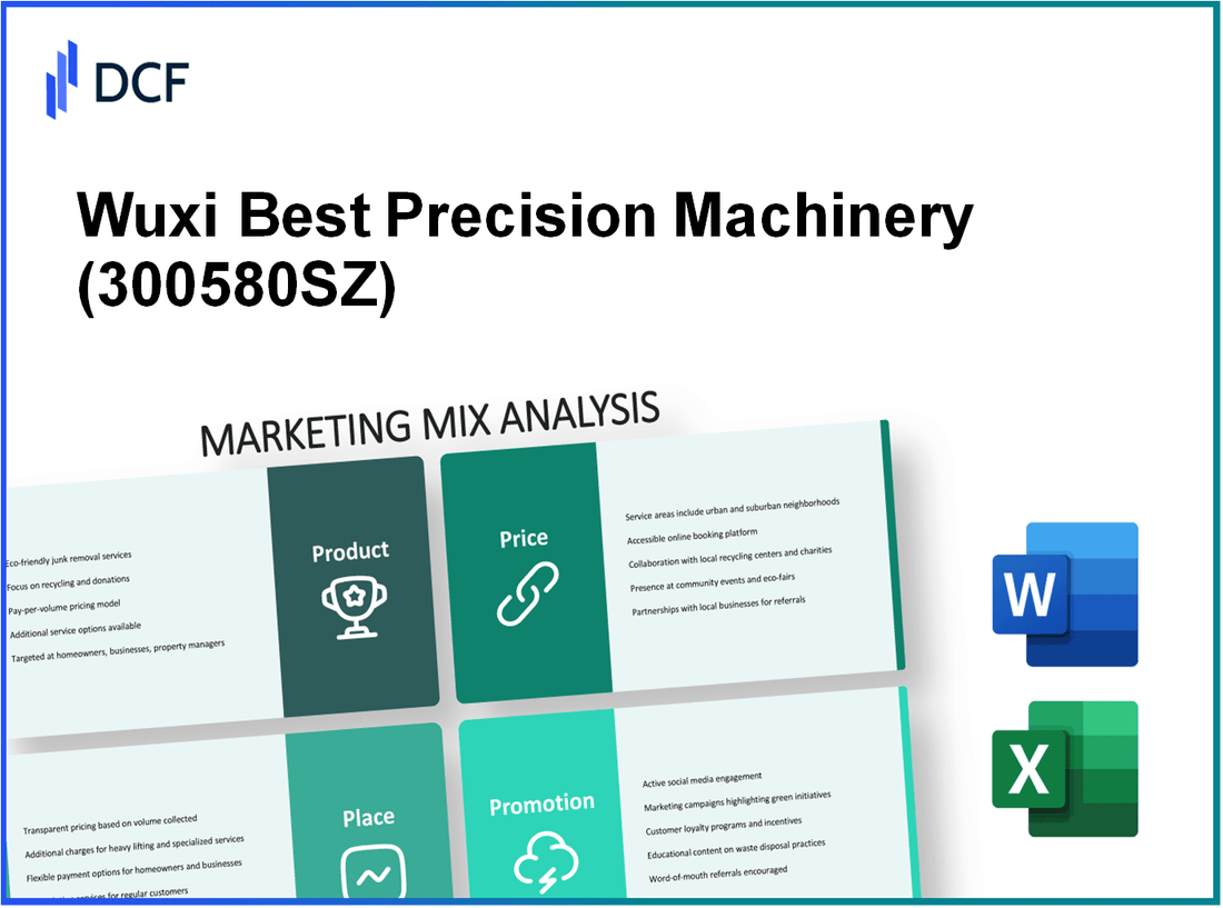 Wuxi Best Precision Machinery Co., Ltd. (300580.SZ): Marketing Mix Analysis