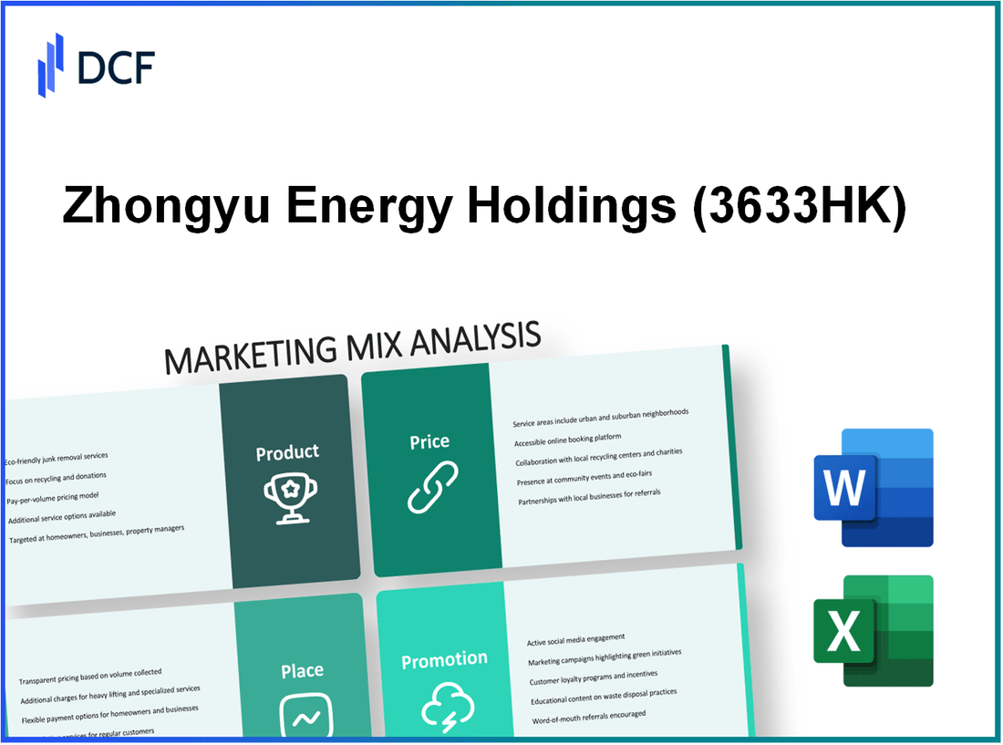 Zhongyu Energy Holdings Limited (3633.HK): Marketing Mix Analysis