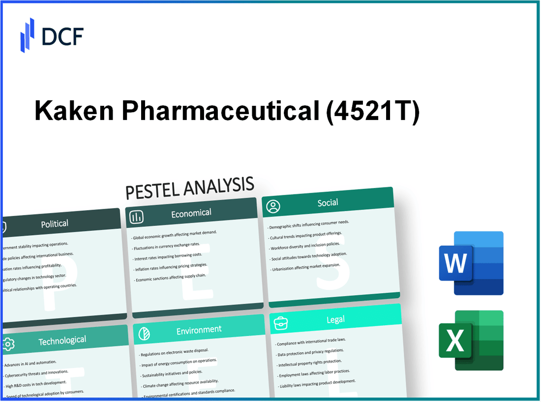 Kaken Pharmaceutical Co., Ltd. (4521.T): PESTEL Analysis