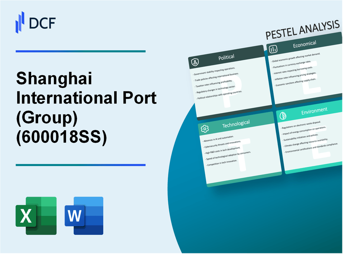 Shanghai International Port Co., Ltd. (600018.SS): PESTEL Analysis