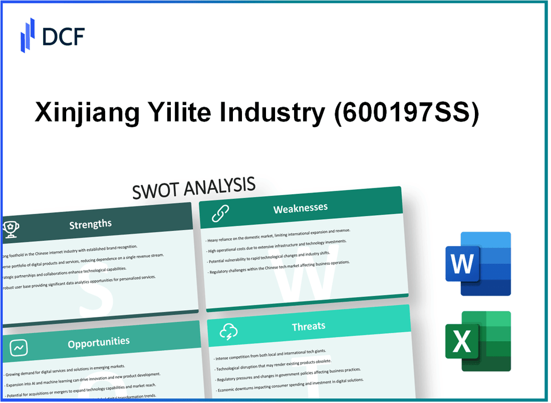 Xinjiang Yilite Industry Co.,Ltd (600197.SS): SWOT Analysis