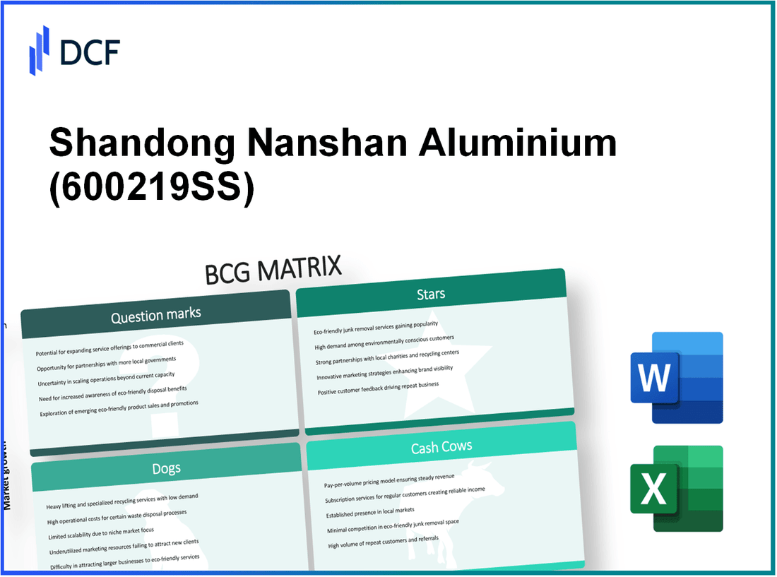 Shandong Nanshan Aluminium Co.,Ltd. (600219.SS): BCG Matrix