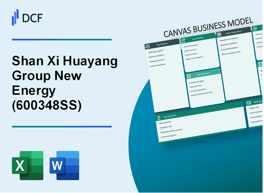 Shan Xi Huayang Group New Energy Co.,Ltd. (600348.SS): Canvas Business Model