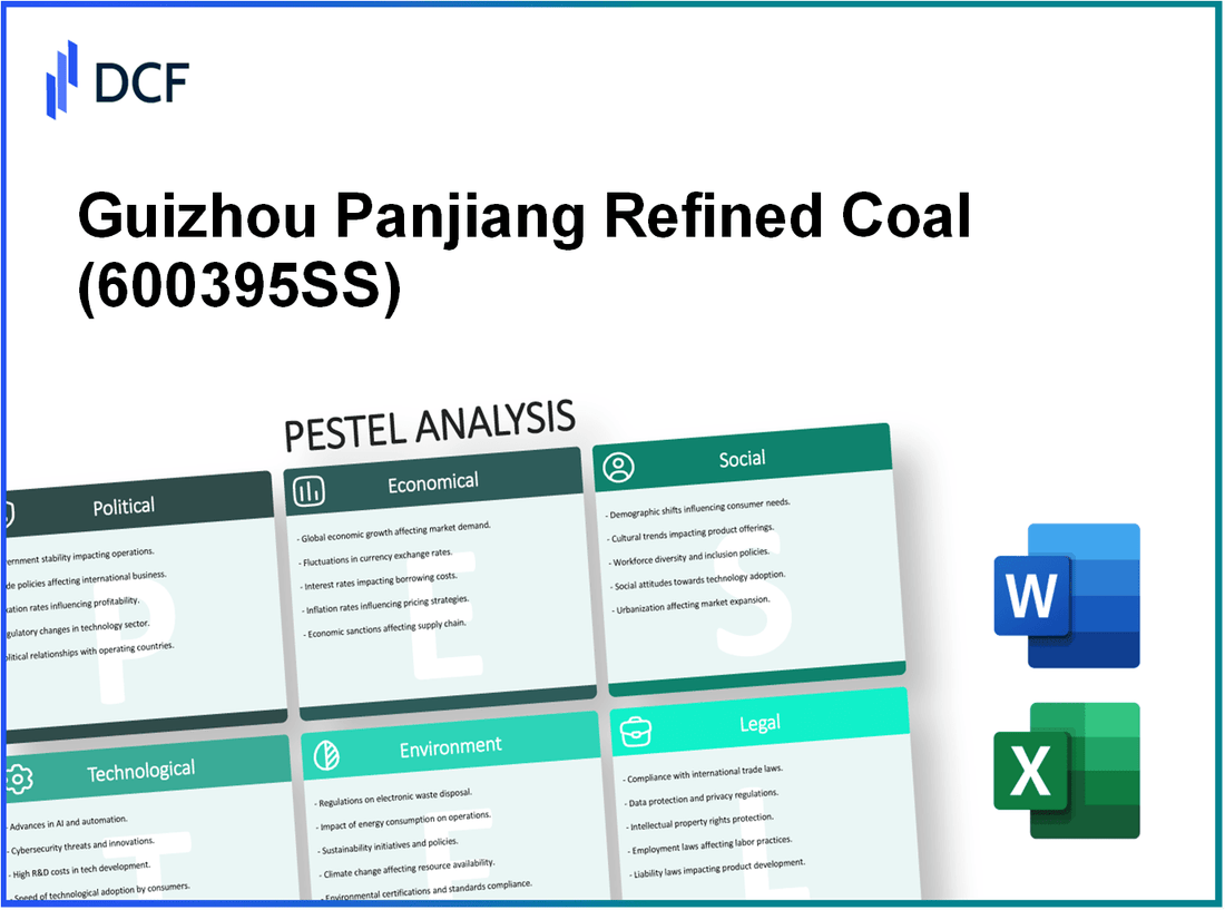 Guizhou Panjiang Refined Coal Co.,Ltd. (600395.SS): PESTEL Analysis