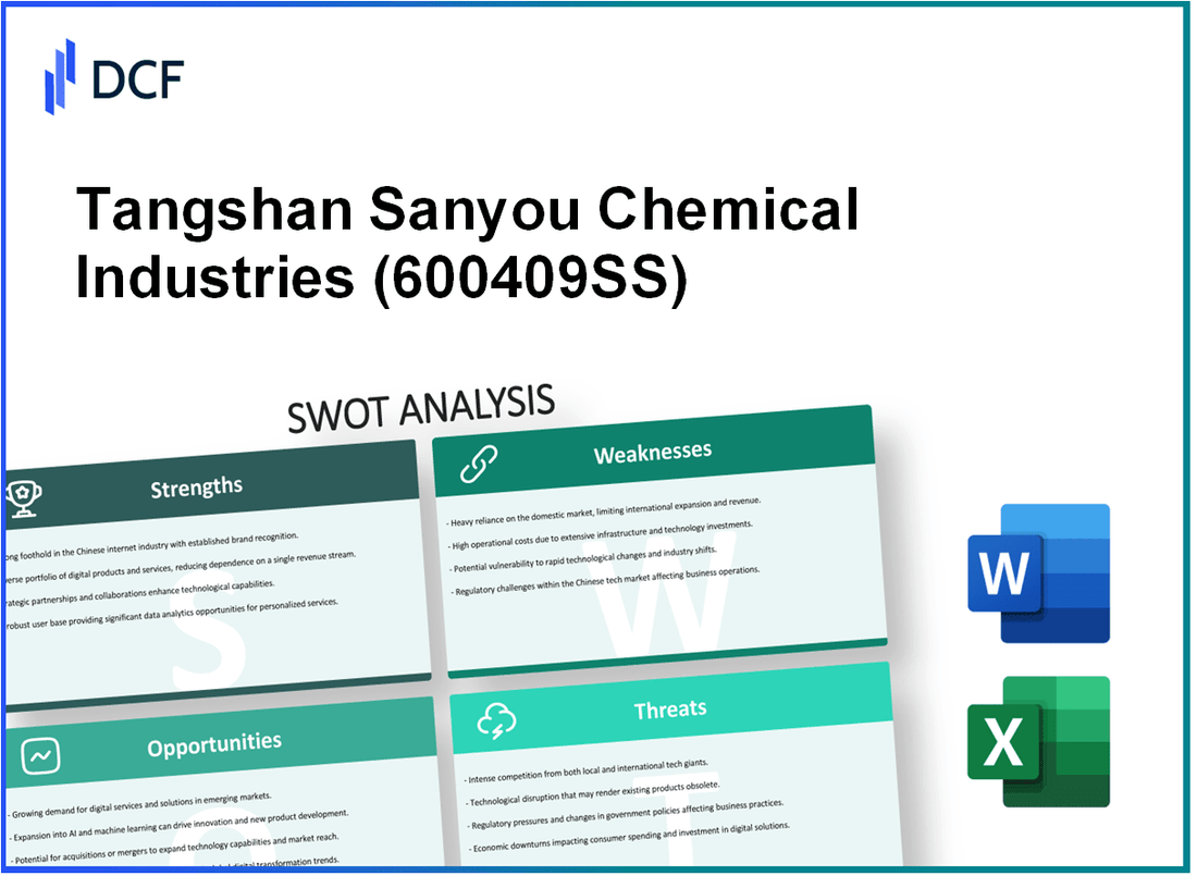 Tangshan Sanyou Chemical Industries Co.,Ltd (600409.SS): SWOT Analysis