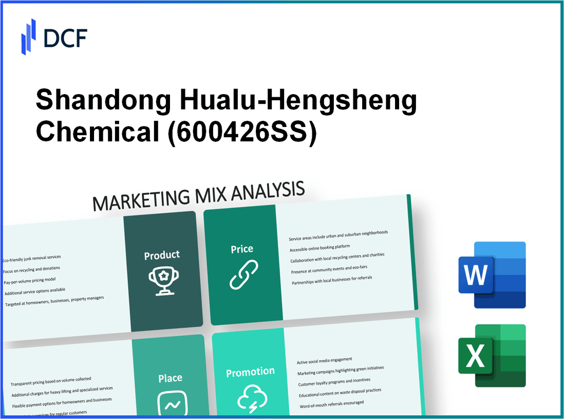 Shandong Hualu-Hengsheng Chemical Co., Ltd. (600426.SS): Marketing Mix Analysis