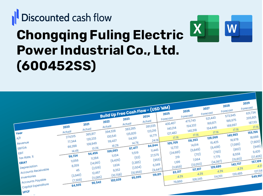 Chongqing Fuling Electric Power Industrial Co., Ltd. (600452SS) DCF Valuation