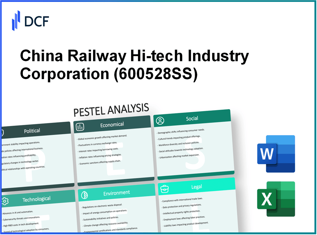 China Railway Hi-tech Industry Corporation Limited (600528.SS): PESTEL Analysis