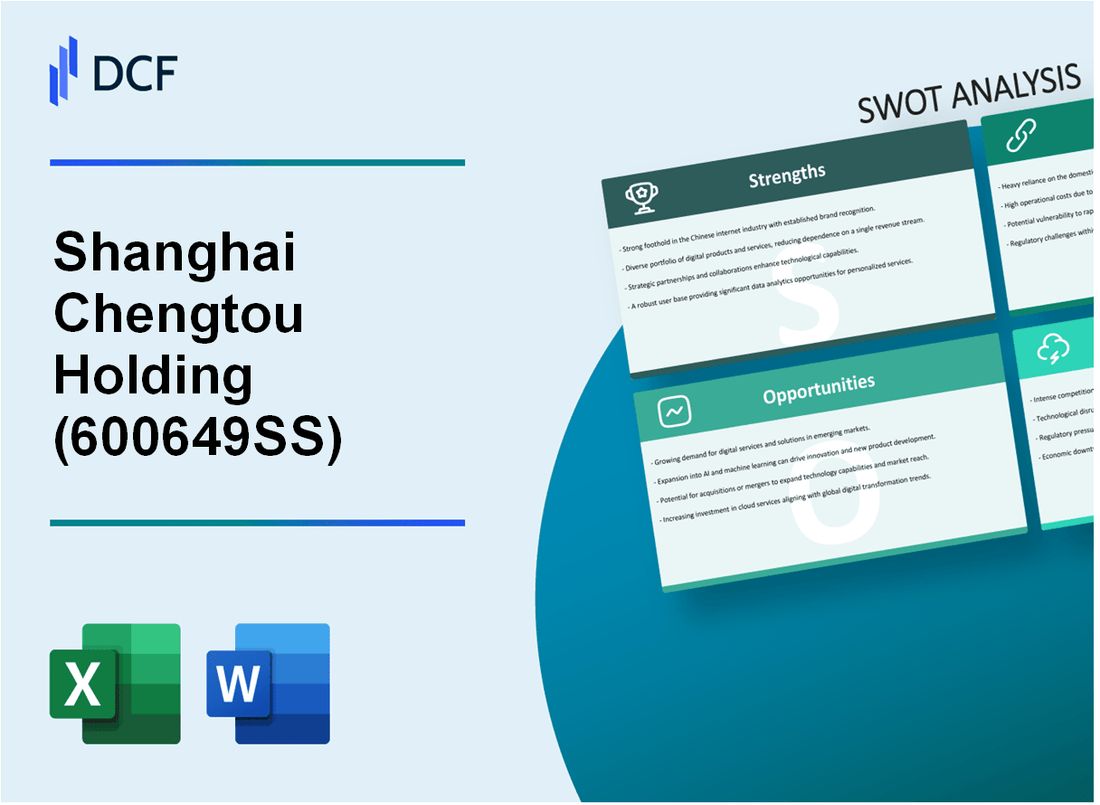 Shanghai Chengtou Holding Co.,Ltd (600649.SS): SWOT Analysis
