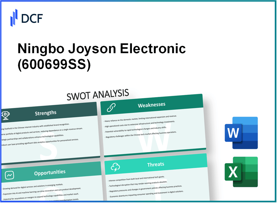 Ningbo Joyson Electronic Corp. (600699.SS): SWOT Analysis
