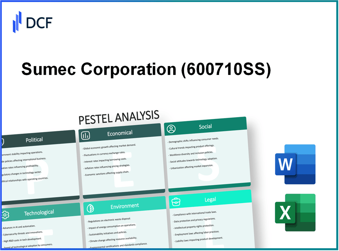 Sumec Corporation Limited (600710.SS): PESTEL Analysis