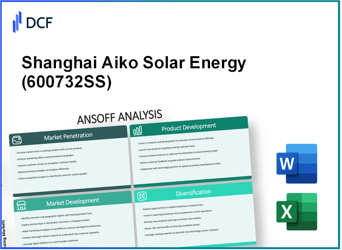 Shanghai Aiko Solar Energy Co., Ltd. (600732.SS): Ansoff Matrix