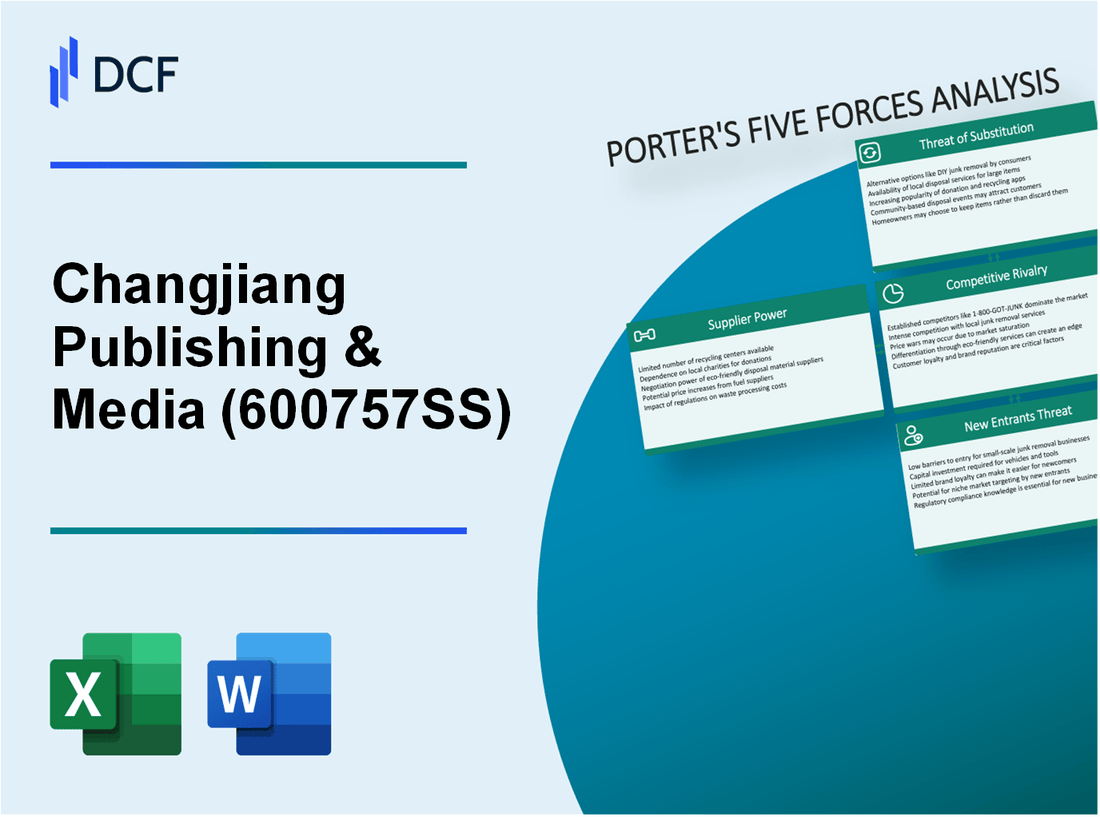 Changjiang Publishing & Media (600757.SS): Porter's 5 Forces Analysis
