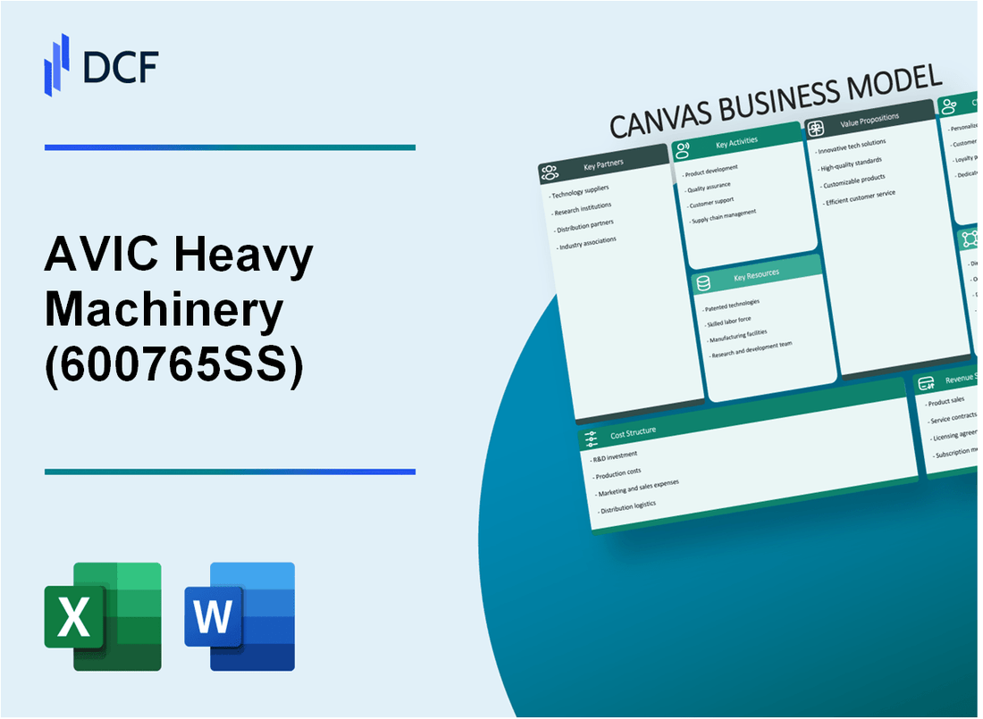 AVIC Heavy Machinery Co., Ltd. (600765.SS): Canvas Business Model