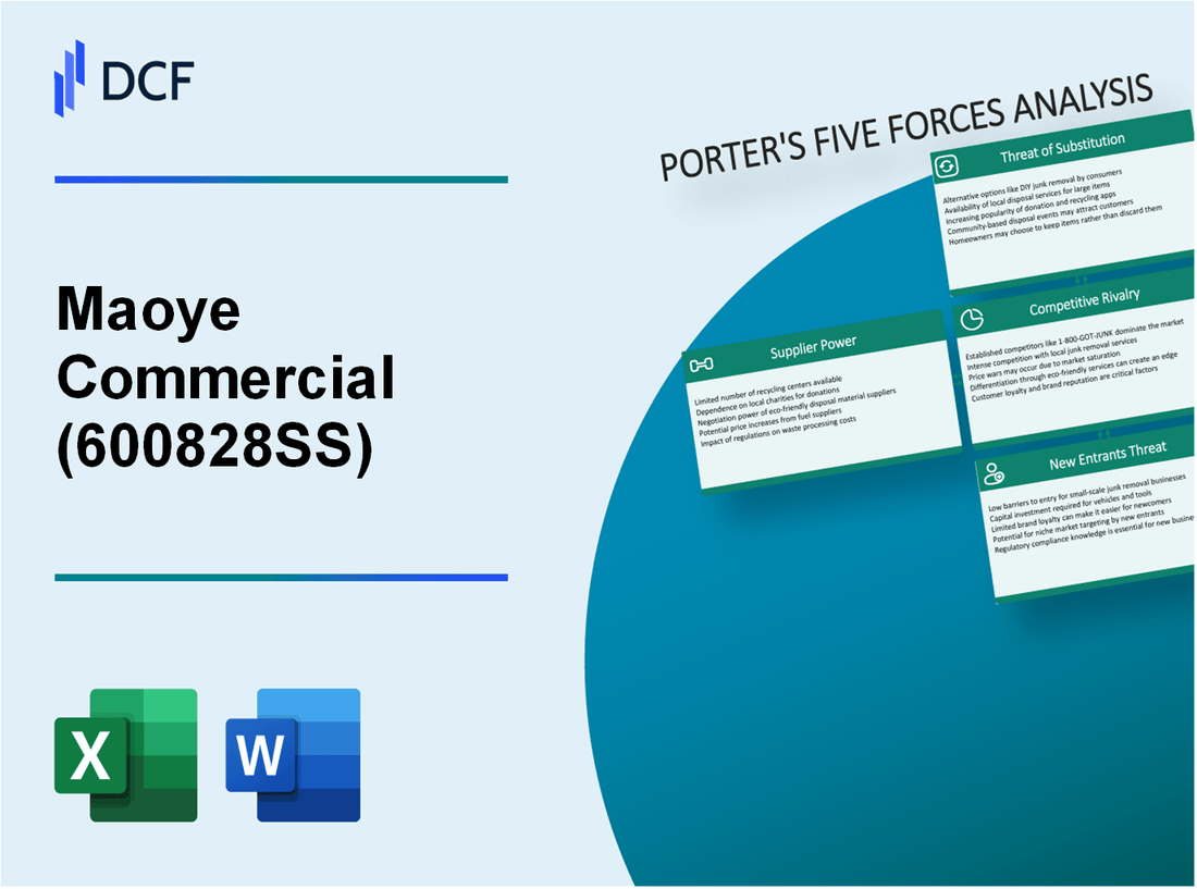 Maoye Commercial (600828.SS): Porter's 5 Forces Analysis