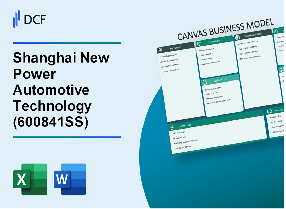 Shanghai New Power Automotive Technology Company Limited (600841.SS): Canvas Business Model