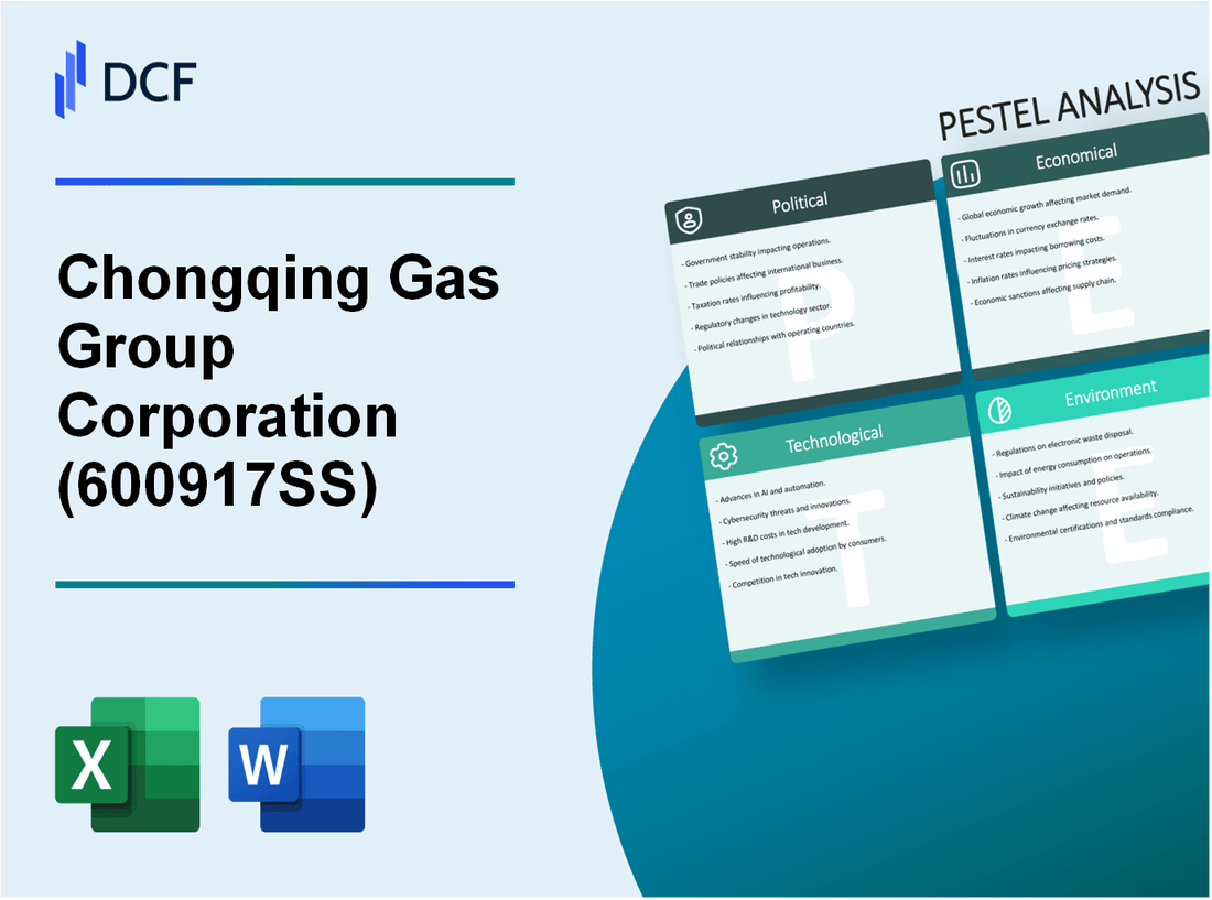 Chongqing Gas Group Corporation Ltd. (600917.SS): PESTEL Analysis