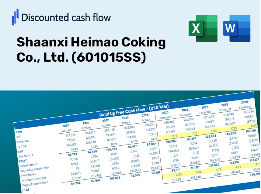 Shaanxi Heimao Coking Co., Ltd. (601015SS) DCF Valuation