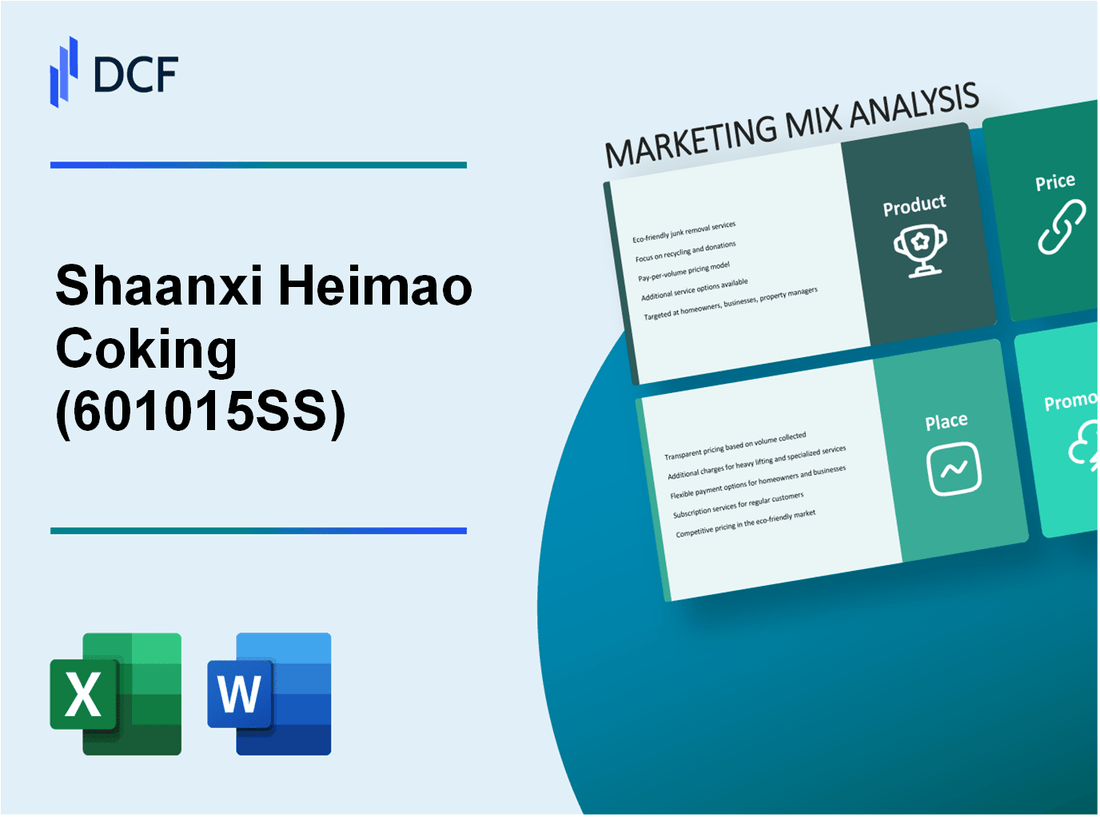 Shaanxi Heimao Coking Co., Ltd. (601015.SS): Marketing Mix Analysis