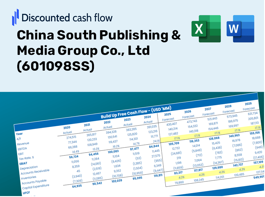 China South Publishing & Media Group Co., Ltd (601098SS) DCF Valuation