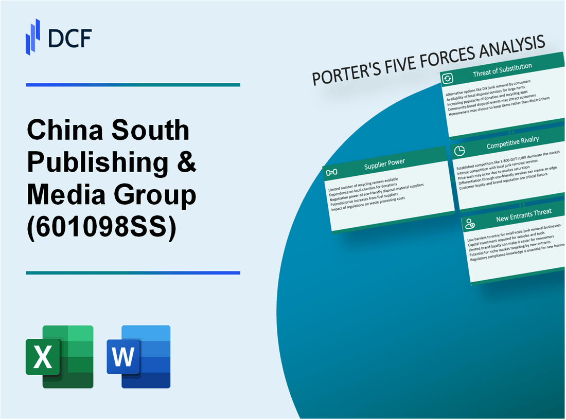 China South Publishing & Media Group (601098.SS): Porter's 5 Forces Analysis