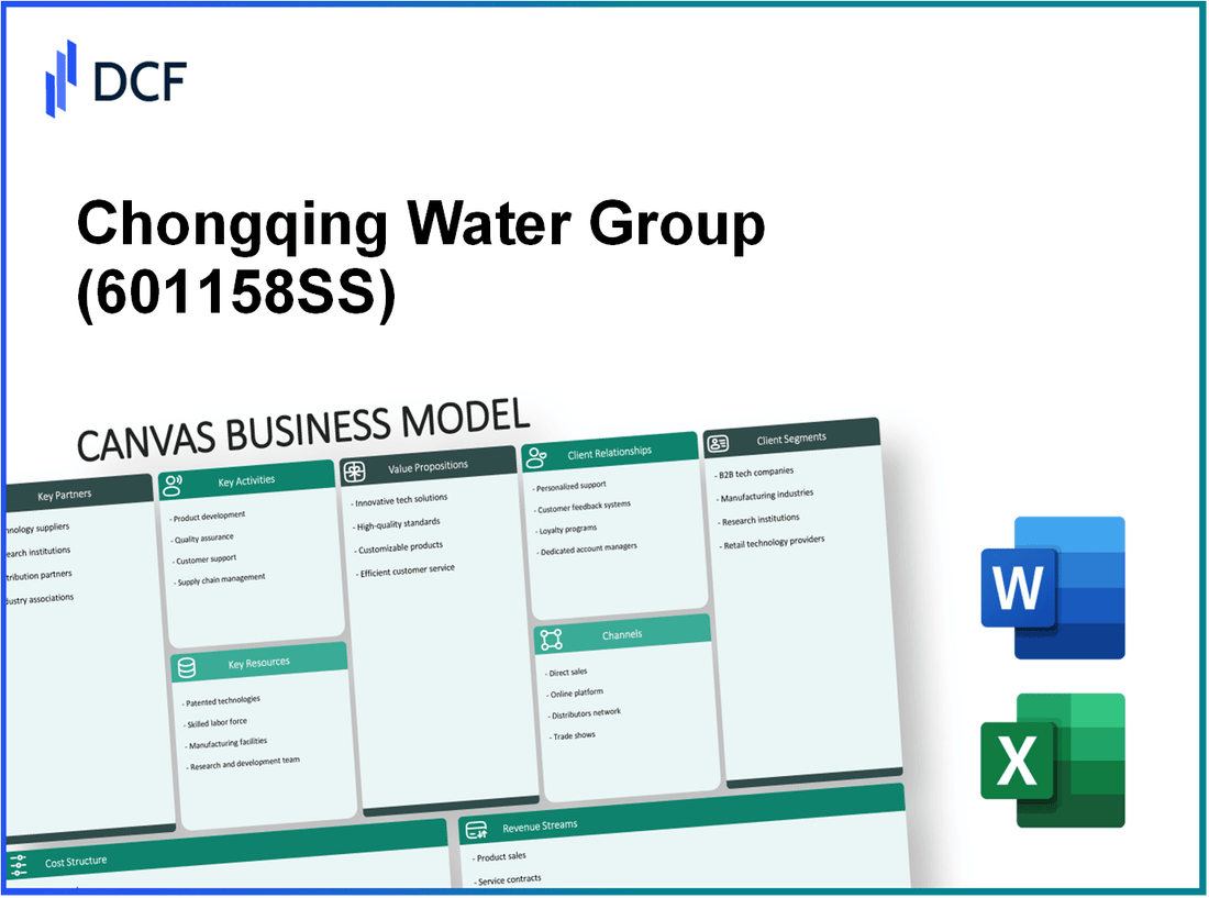 Chongqing Water Group Co.,Ltd. (601158.SS): Canvas Business Model
