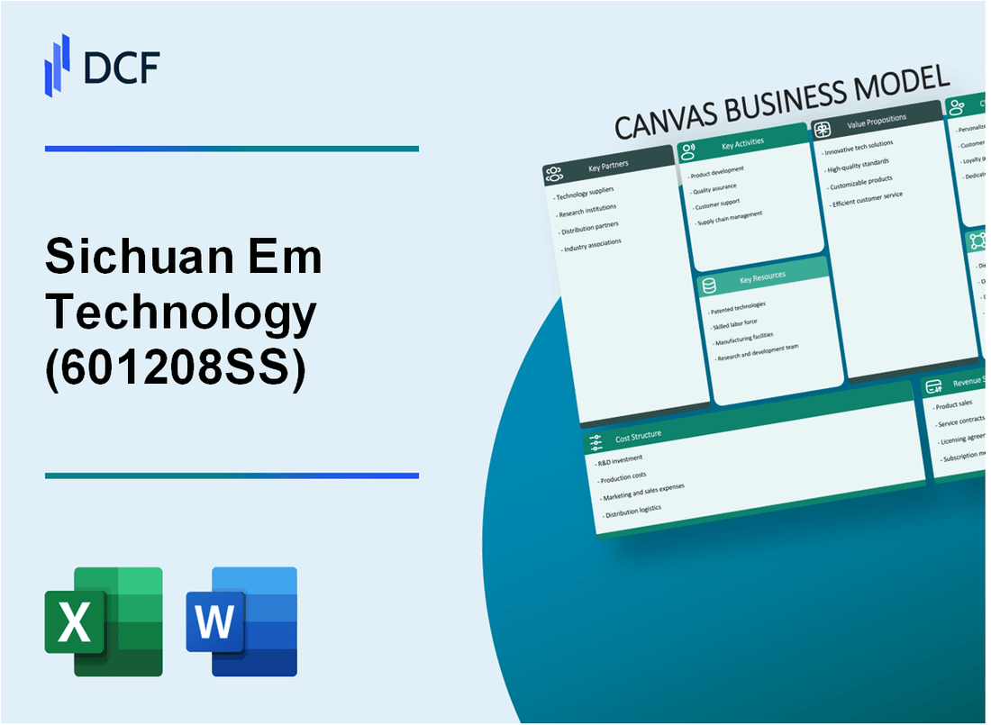 Sichuan Em Technology Co., Ltd. (601208.SS): Canvas Business Model