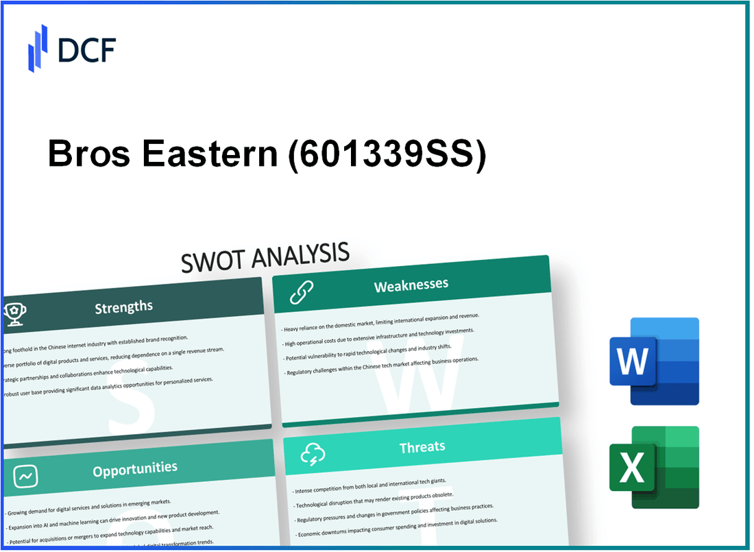 Bros Eastern.,Ltd (601339.SS): SWOT Analysis