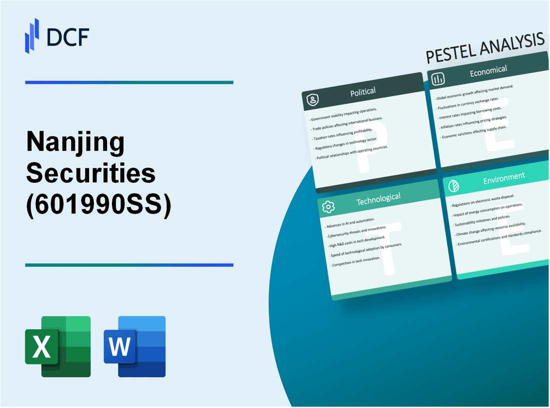 Nanjing Securities Co., Ltd. (601990.SS): PESTEL Analysis