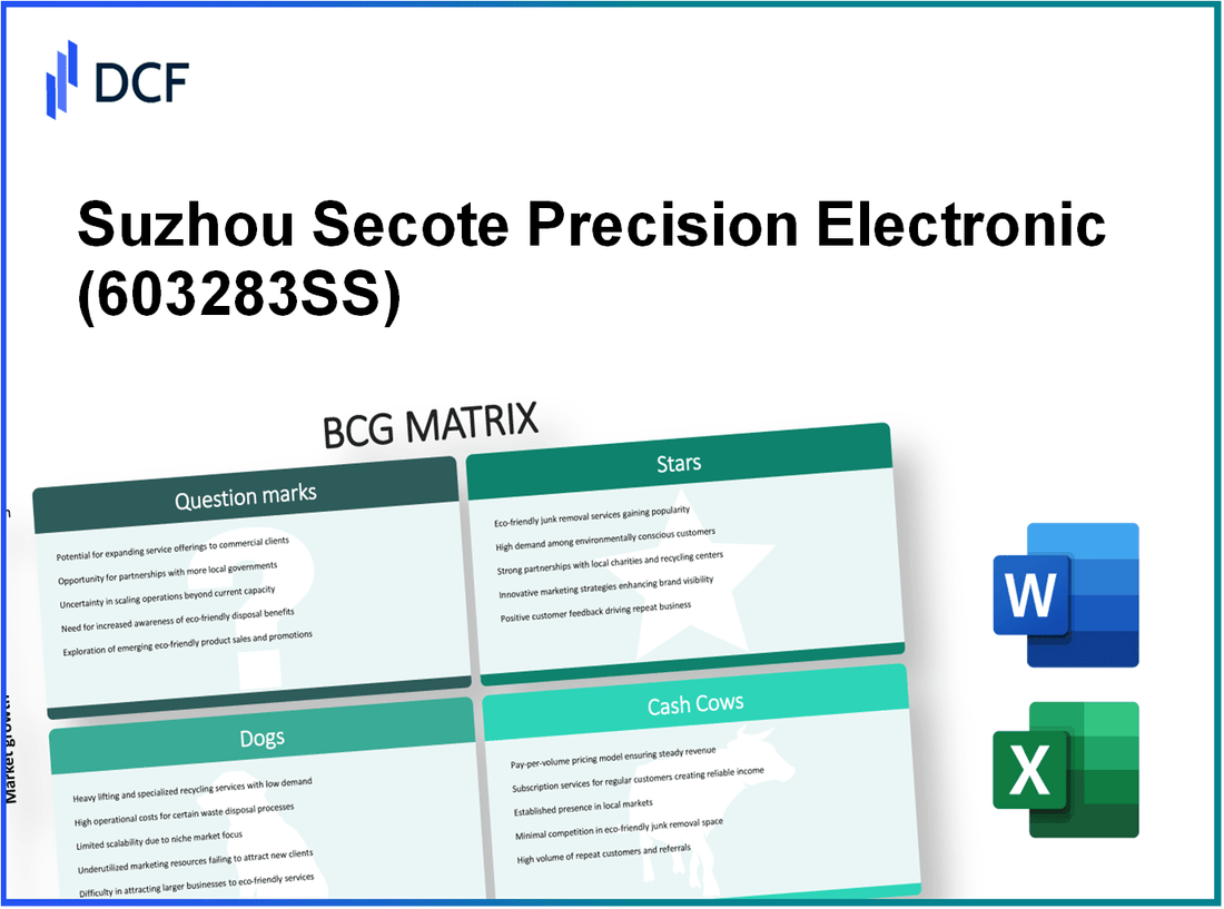 Suzhou Secote Precision Electronic Co.,LTD (603283.SS): BCG Matrix