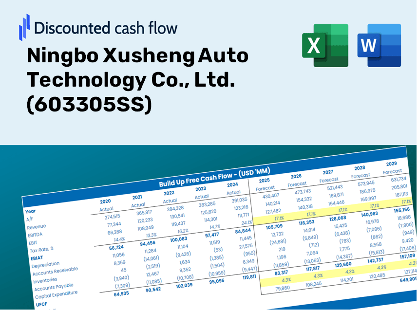 Ningbo Xusheng Auto Technology Co., Ltd. (603305SS) DCF Valuation