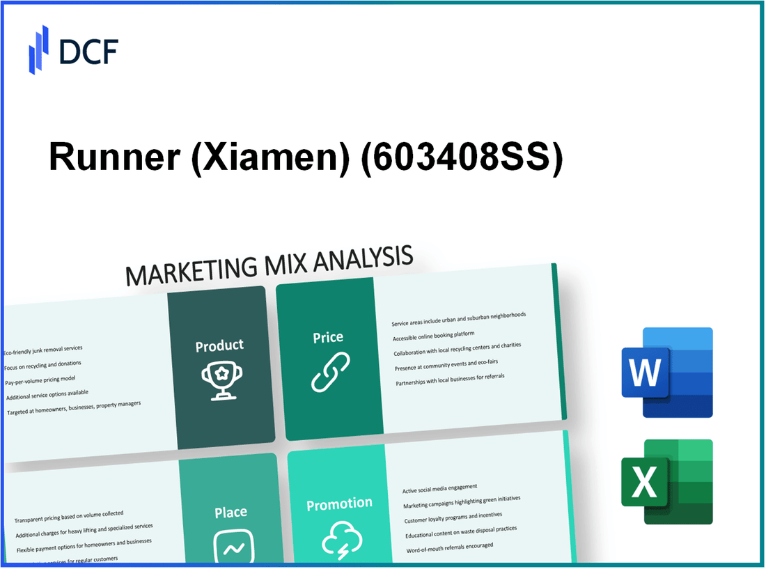 Runner Corp. (603408.SS): Marketing Mix Analysis