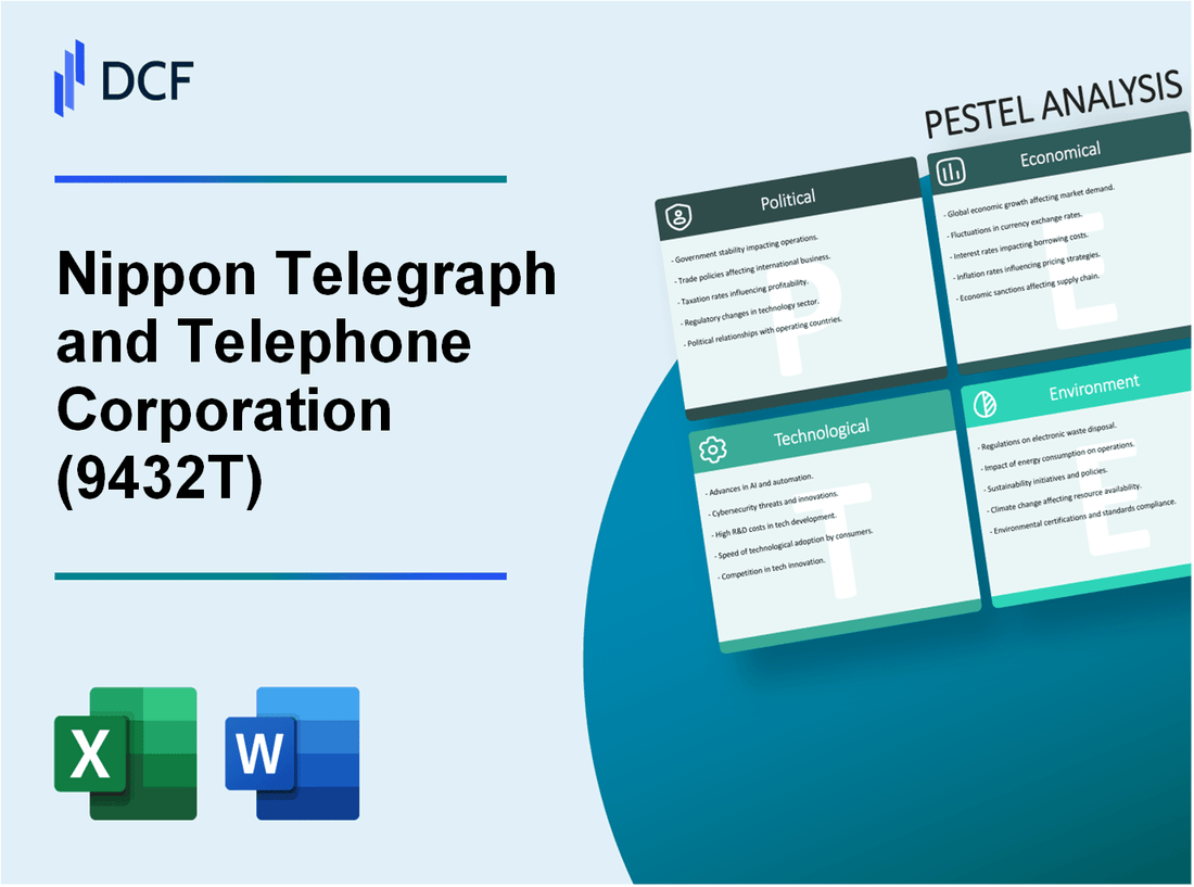 Nippon Telegraph and Telephone Corporation (9432.T): PESTEL Analysis