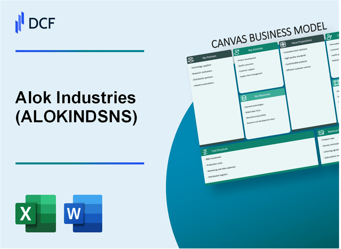 Alok Industries Limited (ALOKINDS.NS): Canvas Business Model