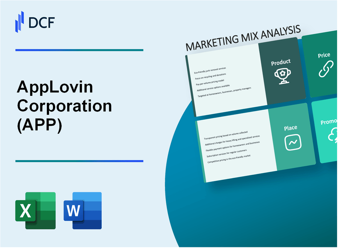 AppLovin Corporation (APP) Marketing Mix