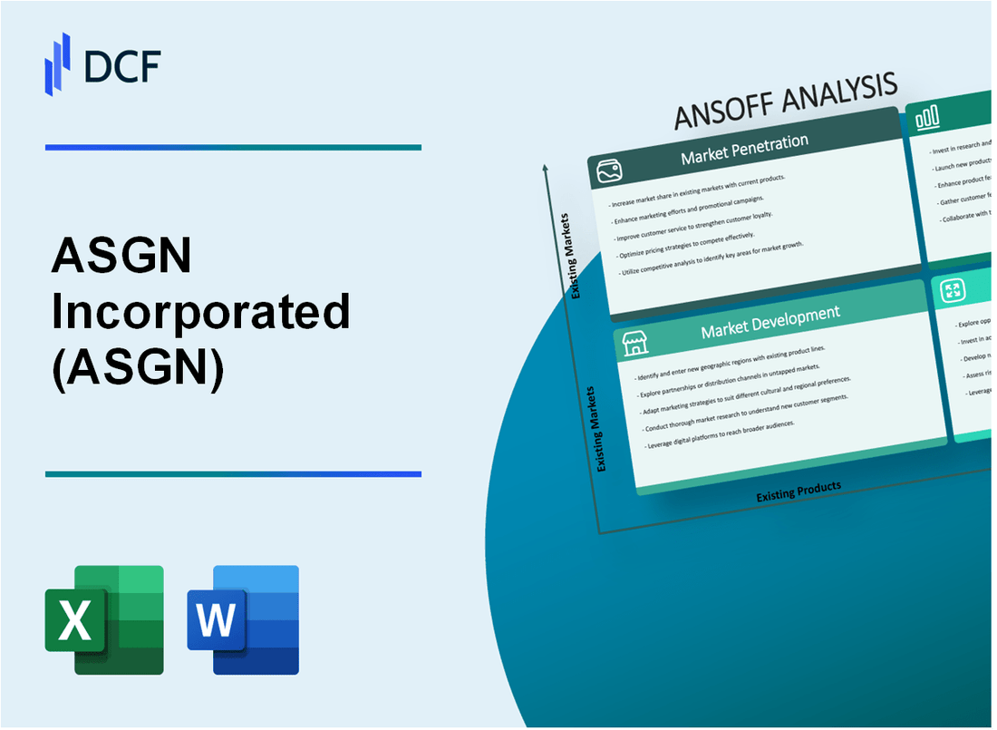 ASGN Incorporated (ASGN) ANSOFF Matrix